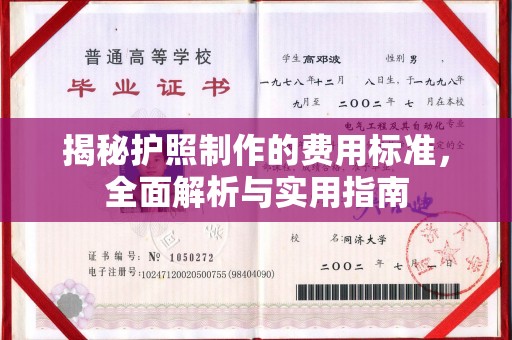 六枝揭秘护照制作的费用标准，全面解析与实用指南